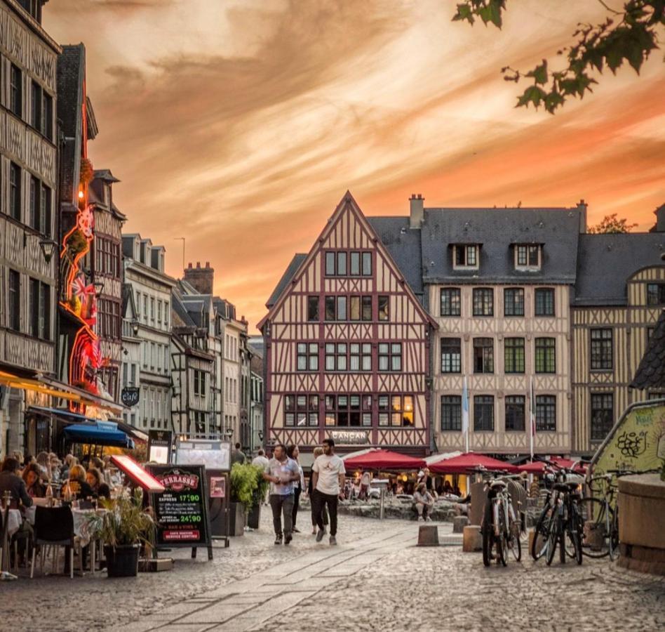 Appartamento Le Secret D'Adam Rouen Esterno foto